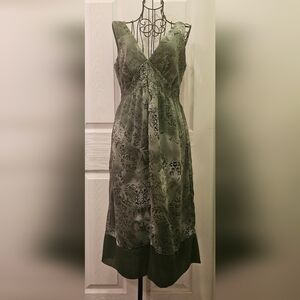 b.i.y.a.y.c.d.a. Island Print Midi Dress